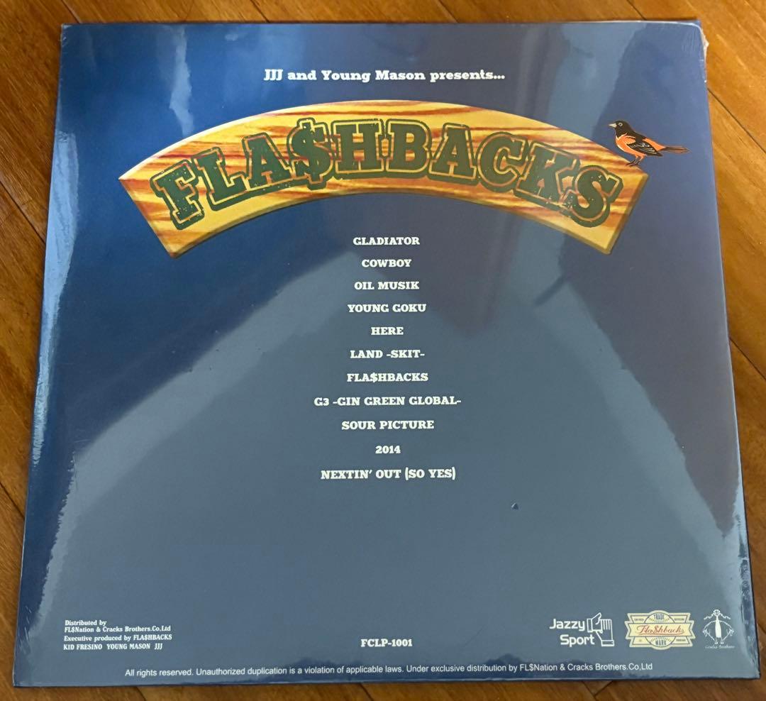 【未使用】Fla$hBackS/FL$8KS レコード2LP