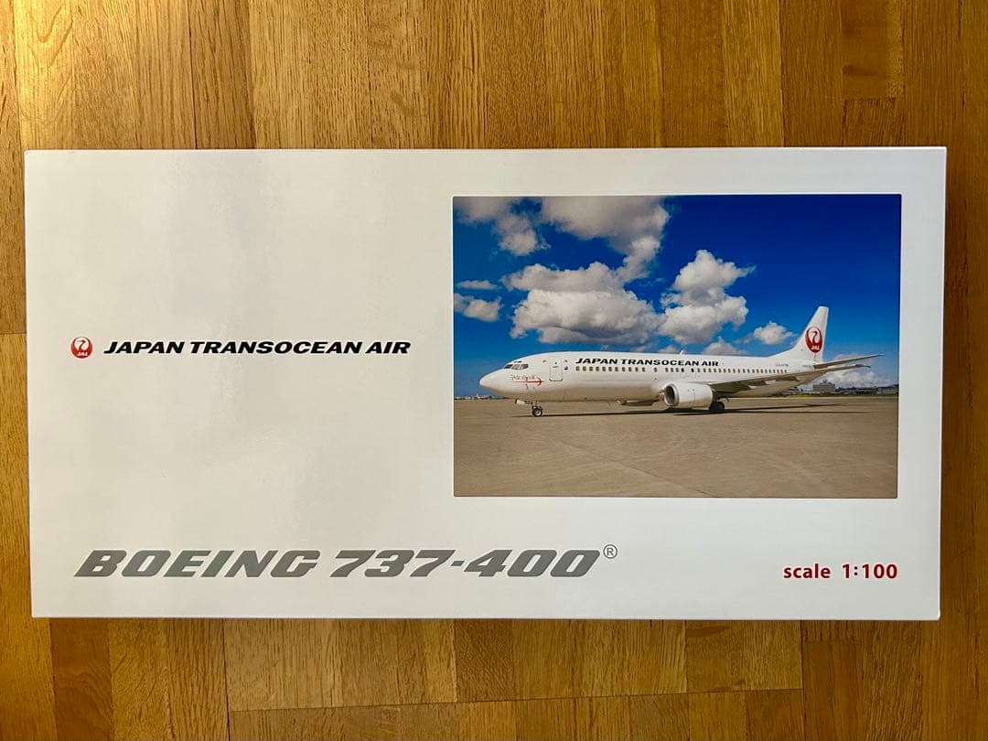 【新品未開封】JTA B737-400 1/100 日本トランスオーシャン航空