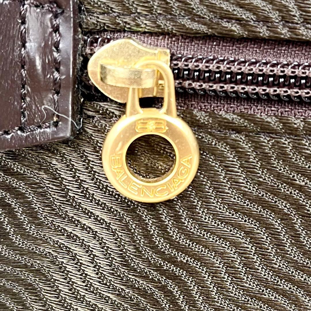 BALENCIAGA バレンシアガ　ボストンバッグ　ナイロン　グリーン