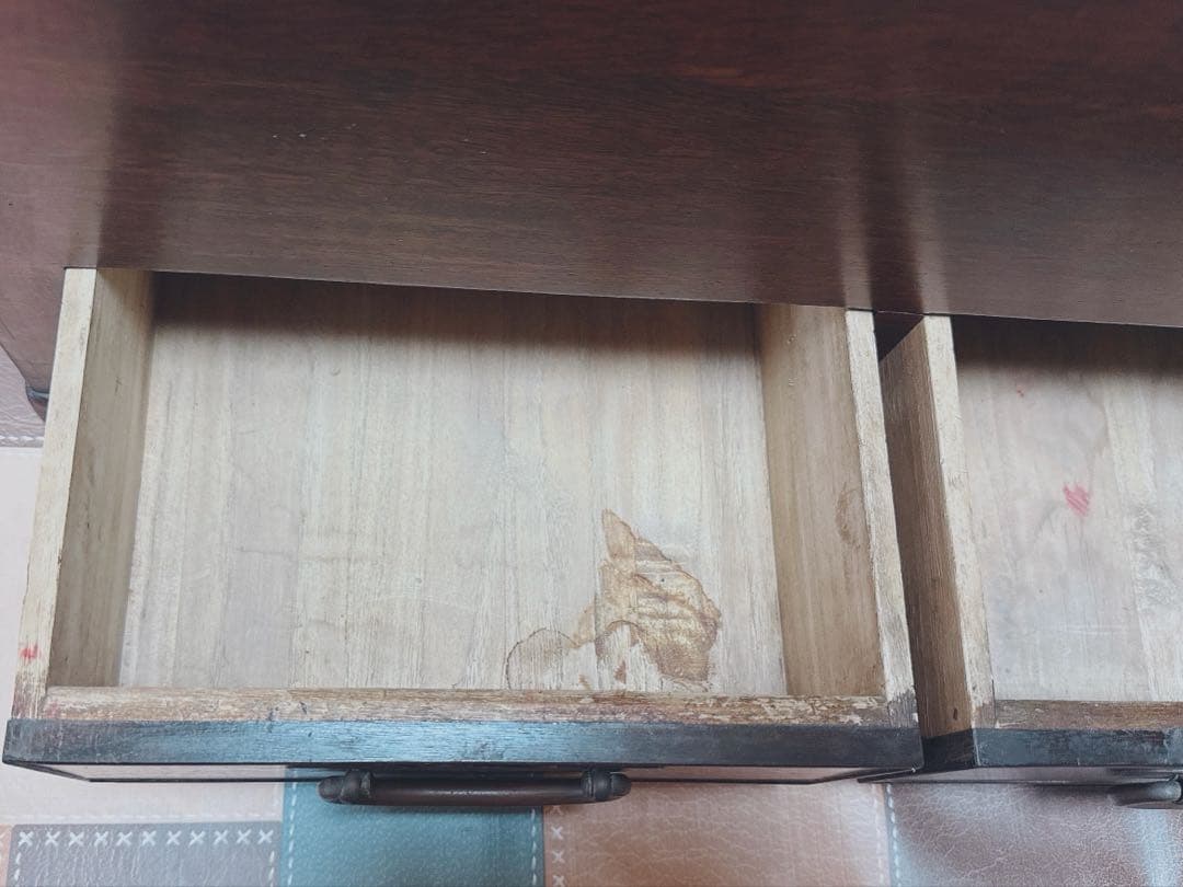 長火鉢 火鉢 引き出し付き アンティーク 工芸品