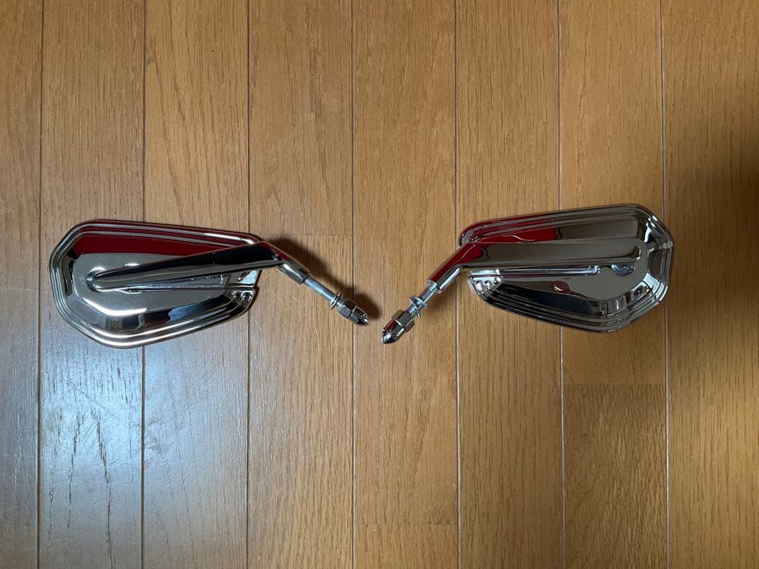ハーレー純正 エンパイアミラー メッキ