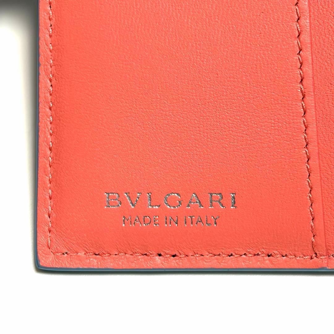 BVLGARI 三つ折り財布 セルペンティ フォーエバー レザー 美品 未使用