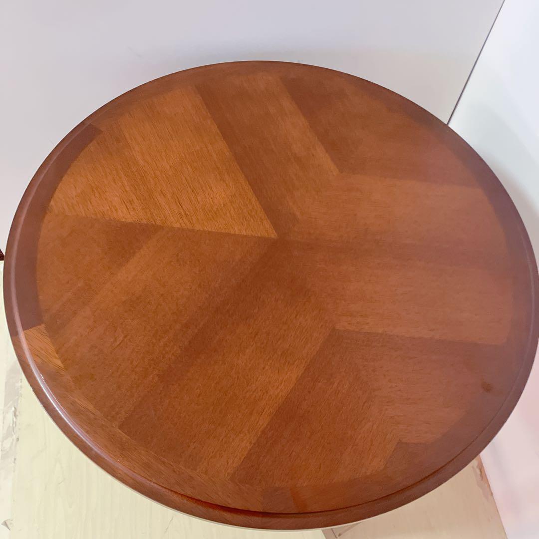 マルニ木工　maruni 地中海シリーズ　ラウンドテーブル　ローテーブル　サイド