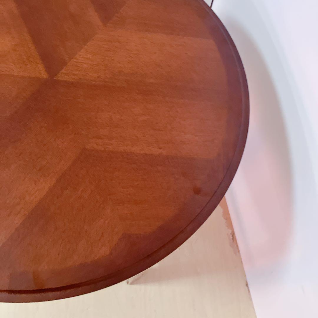 マルニ木工　maruni 地中海シリーズ　ラウンドテーブル　ローテーブル　サイド