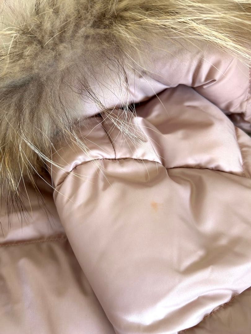 モンクレール ダウンジャケット バレンティーヌ フード付 ピンク 00 茶タグ