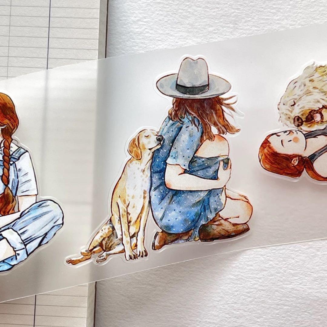 ⭐️SALE⭐️DingDing《小心肝》海外マスキングテープ　マステ 【2009】