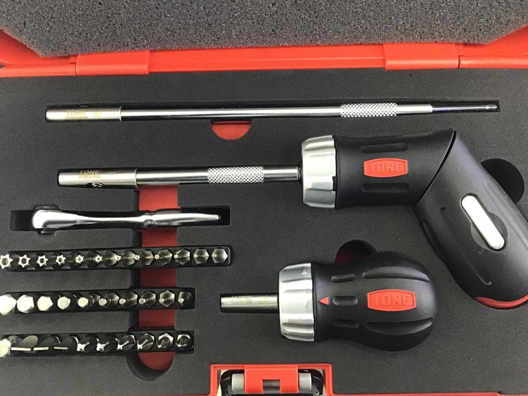 トネ(TONE) ラチェットドライバーセット RDS32BR-Y