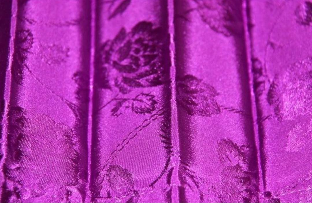 仮眠カーテンパレス1表パープル/裏黒 巾240ｘ丈90cm 2枚入り