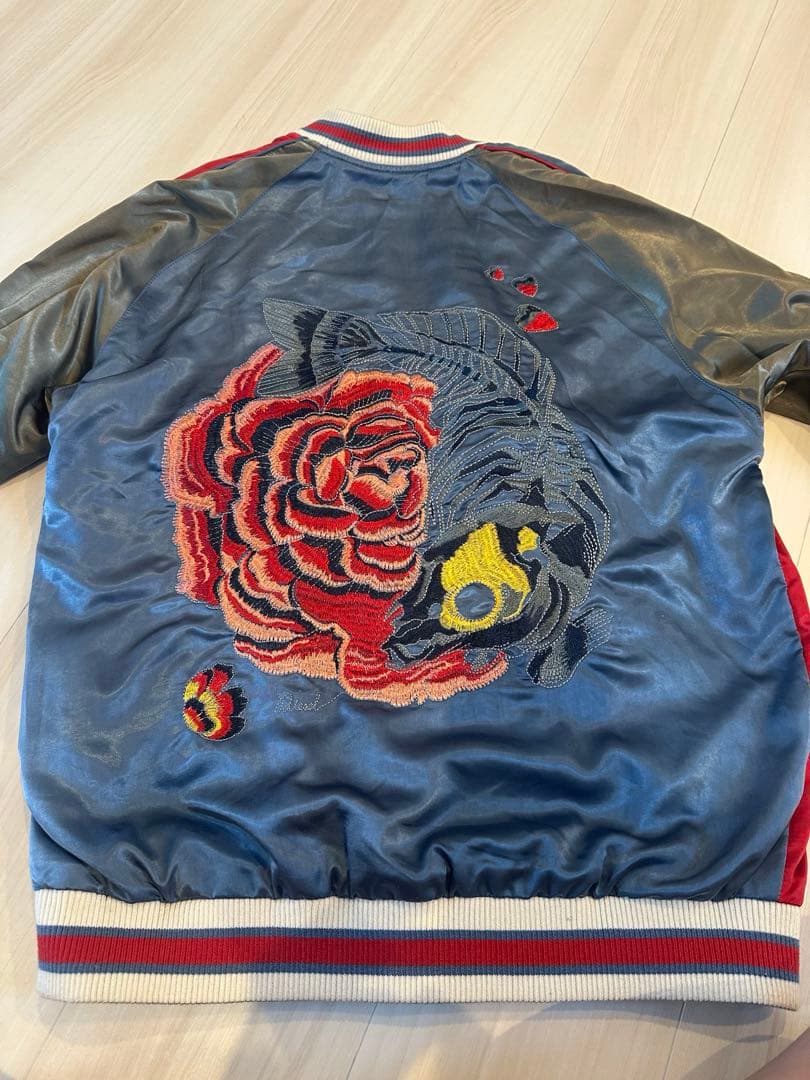 ディーゼル　DIESEL リバーシブル　スカジャン　刺繍　BTS BIGBANG