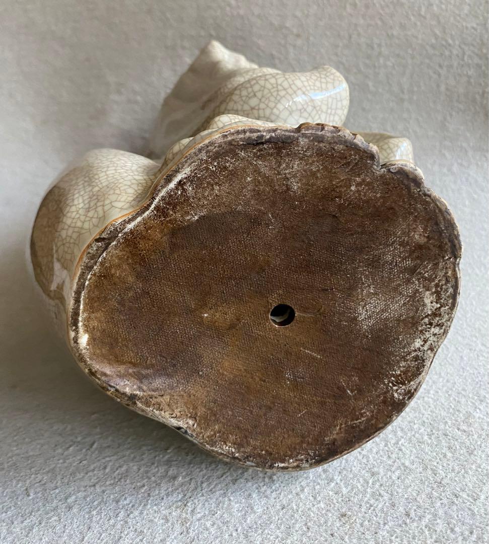 【七福神】布袋尊の置物（敷板付き）