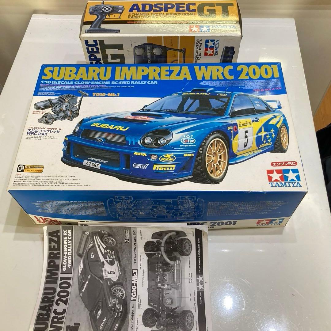 【未走行】TAMIYA RC エンジンカー スバルインプッサ WRC 2001