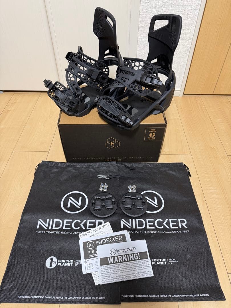 NIDECKER SUPERMATIC 2022-2023ビンディングLブラック