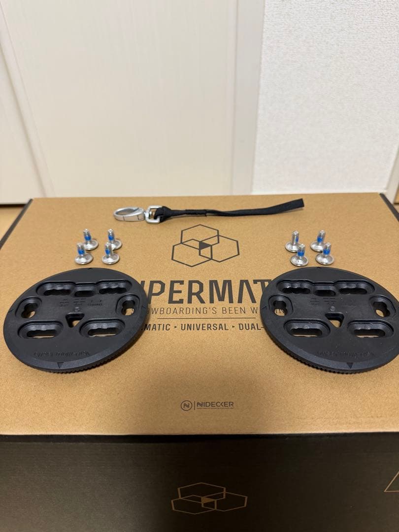 NIDECKER SUPERMATIC 2022-2023ビンディングLブラック