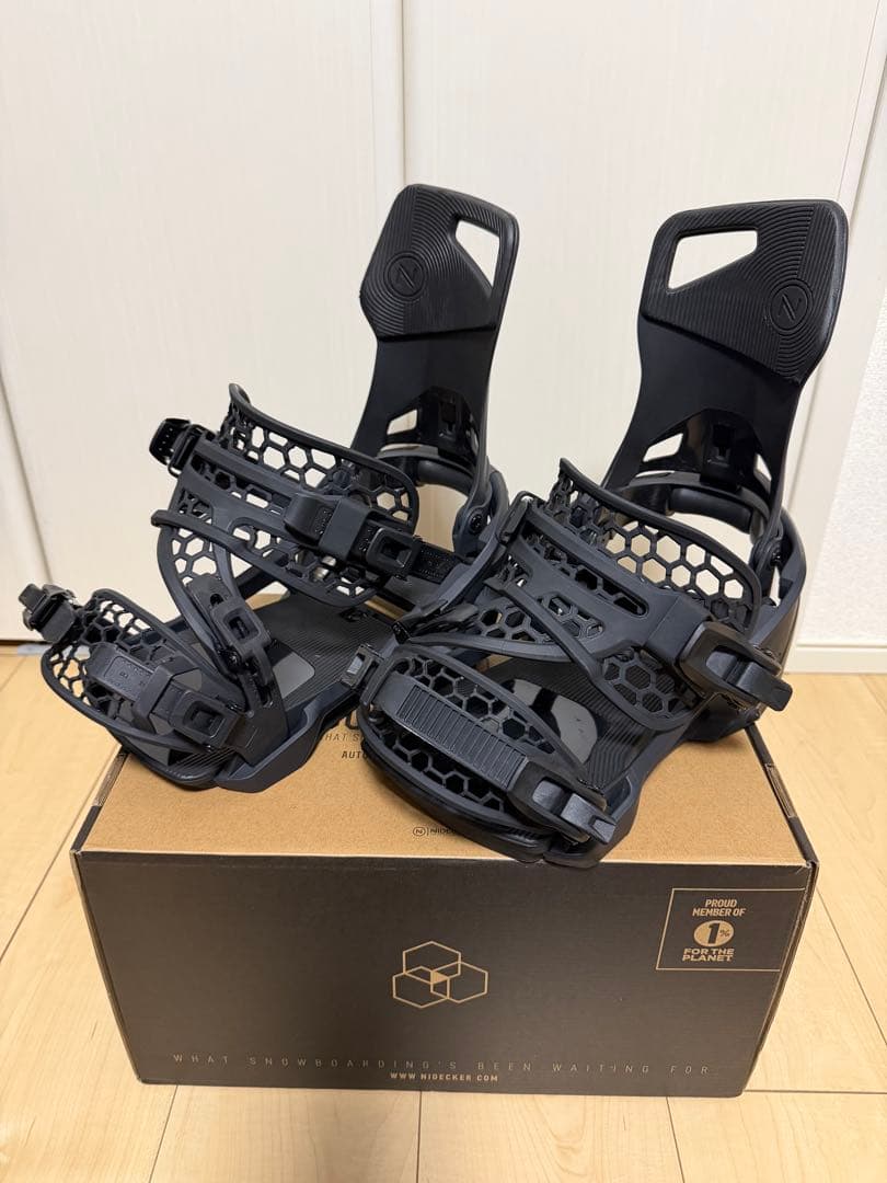 NIDECKER SUPERMATIC 2022-2023ビンディングLブラック