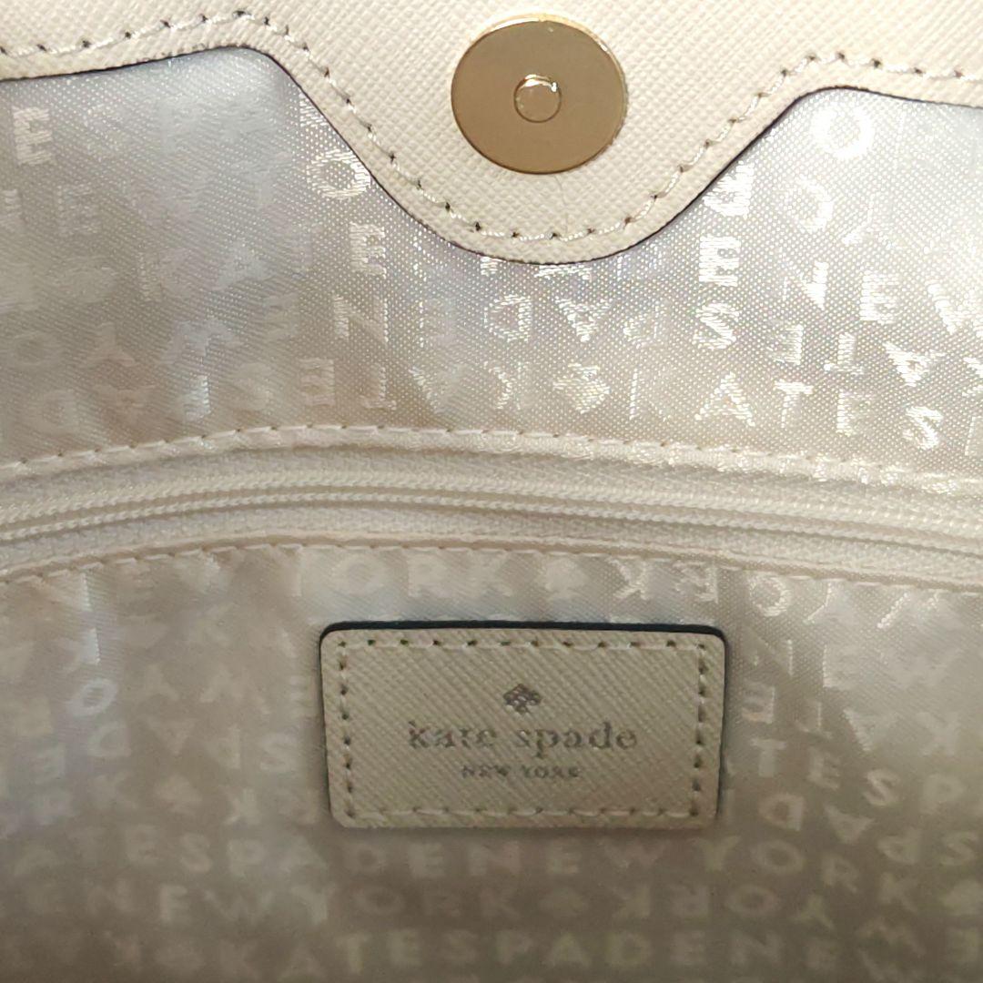 新品✨未使用【kate spade】大容量 A4 2way レザー トートバッグ