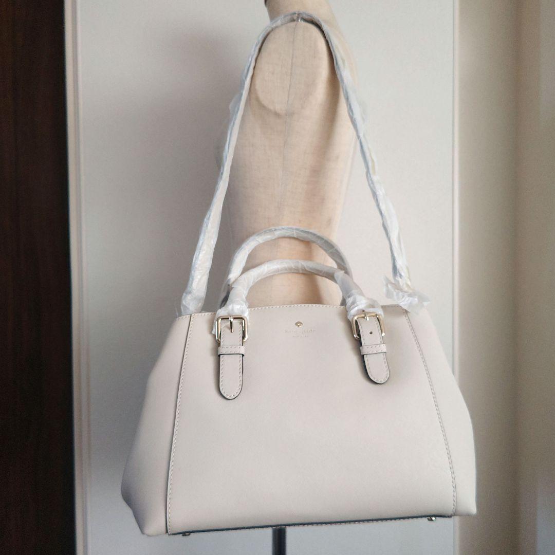 新品✨未使用【kate spade】大容量 A4 2way レザー トートバッグ