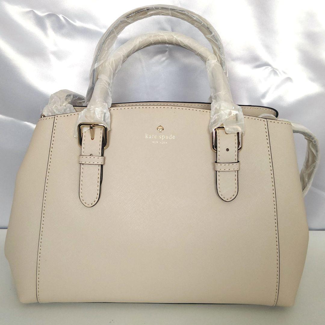 新品✨未使用【kate spade】大容量 A4 2way レザー トートバッグ