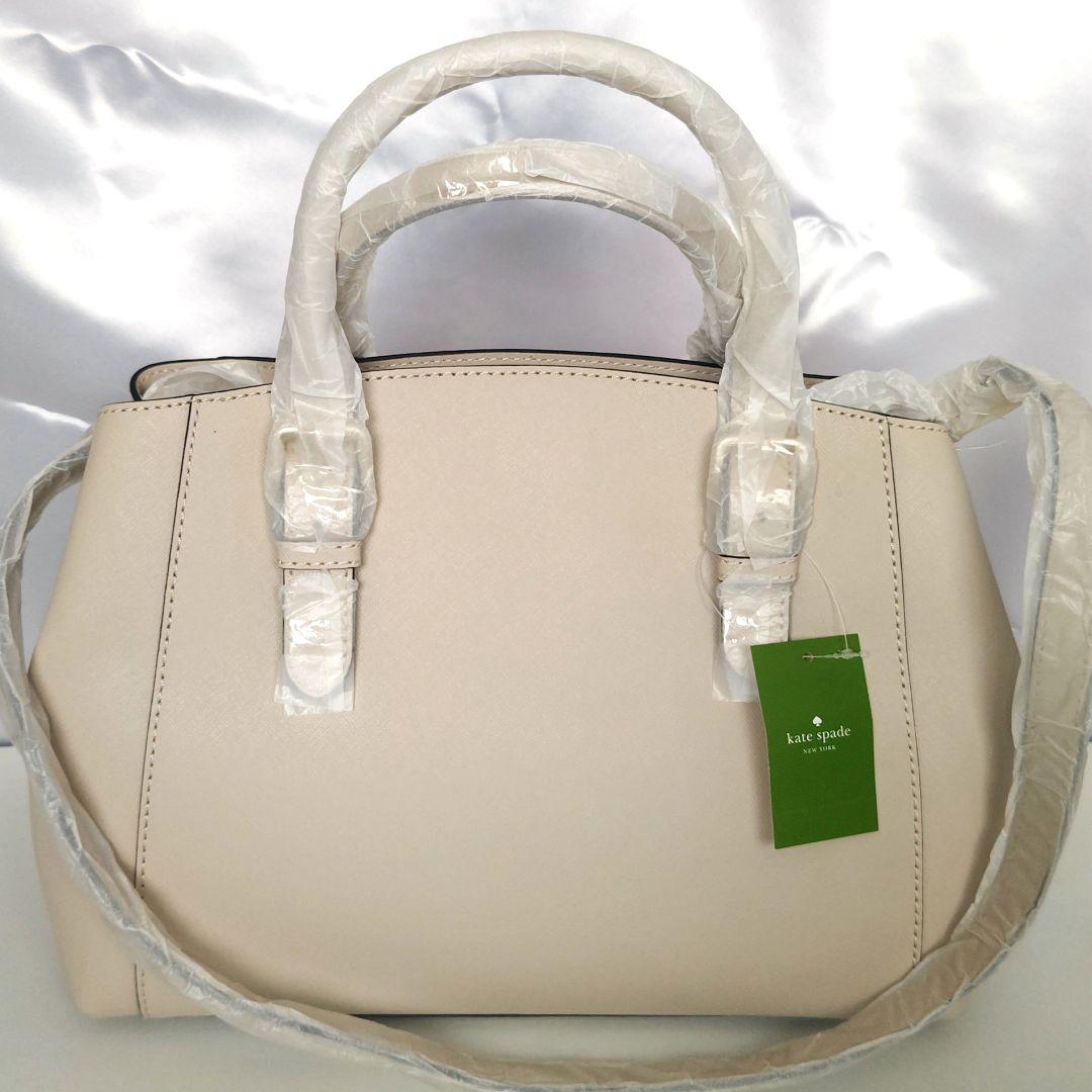 新品✨未使用【kate spade】大容量 A4 2way レザー トートバッグ