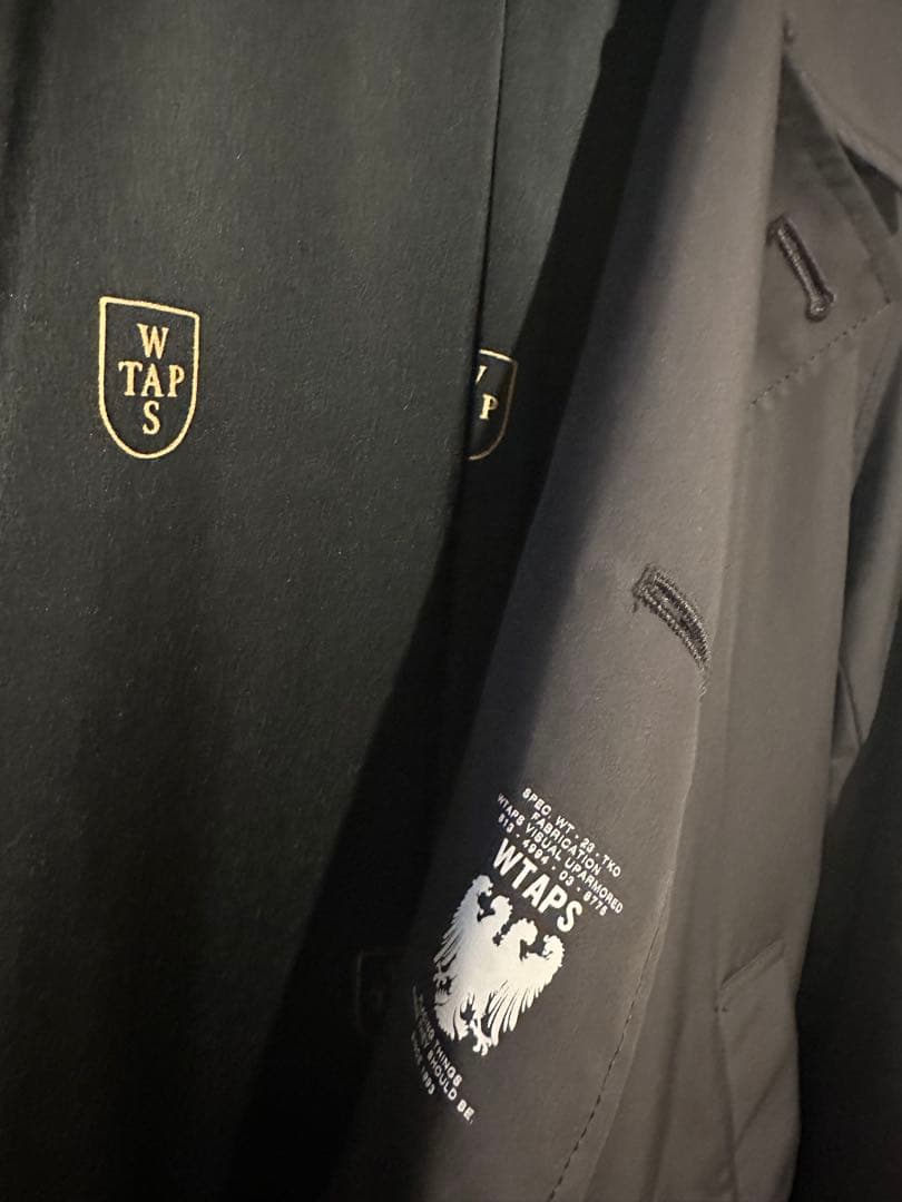 WTAPS グレー トレンチコート