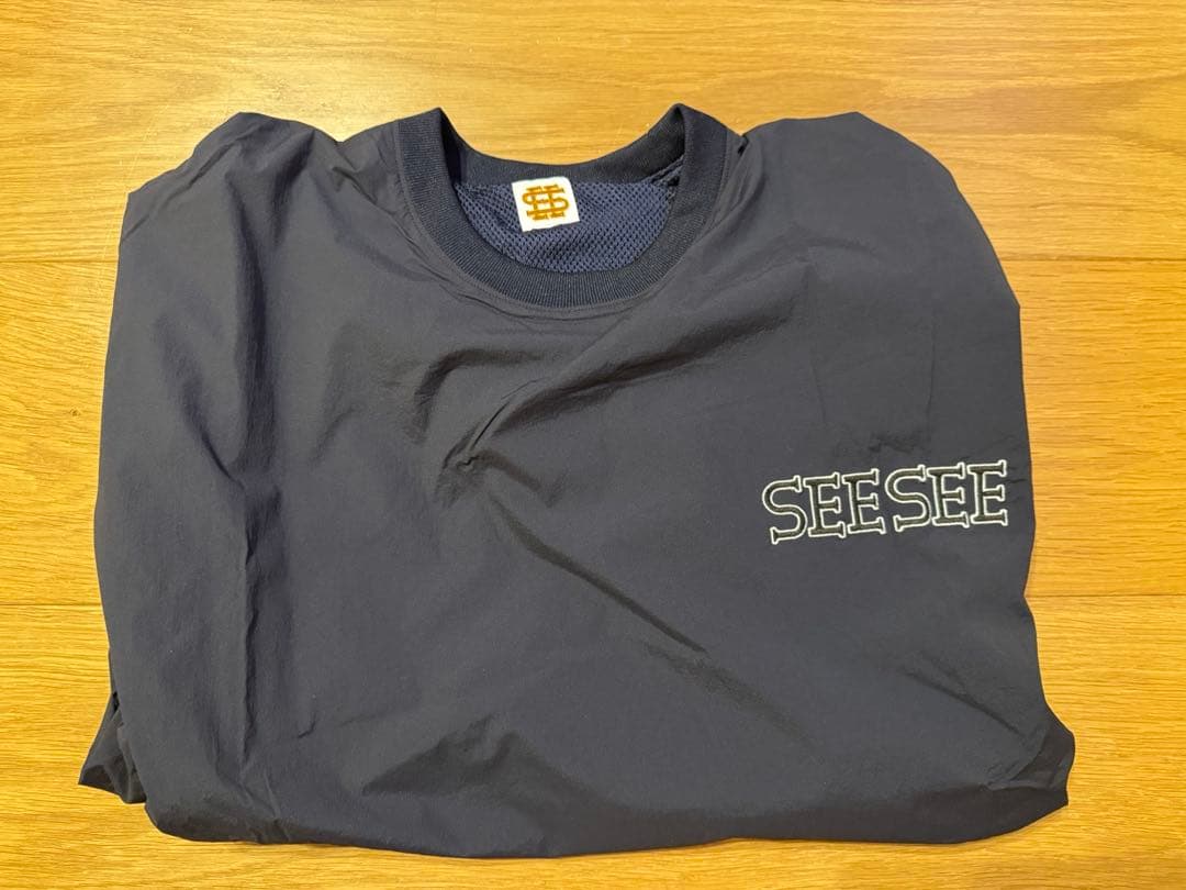 トップス seesee NYLON SUPER BIG LS FLAT T