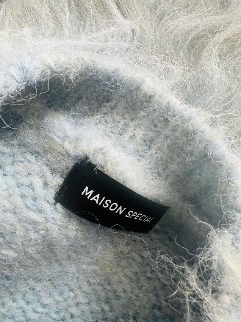 最終値下げ！MAISON SPECIAL シャギー ニット