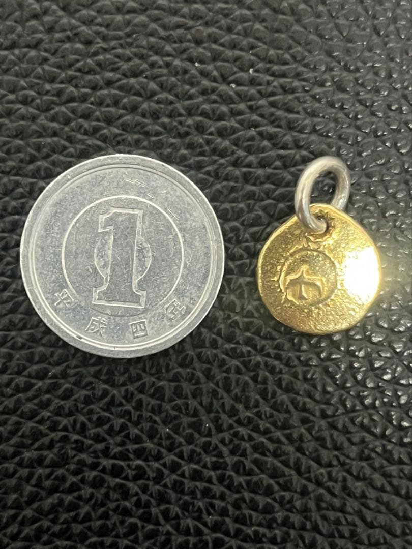 【ke】goro's ゴローズ　K18IN太陽メタル　タタキ　オールド