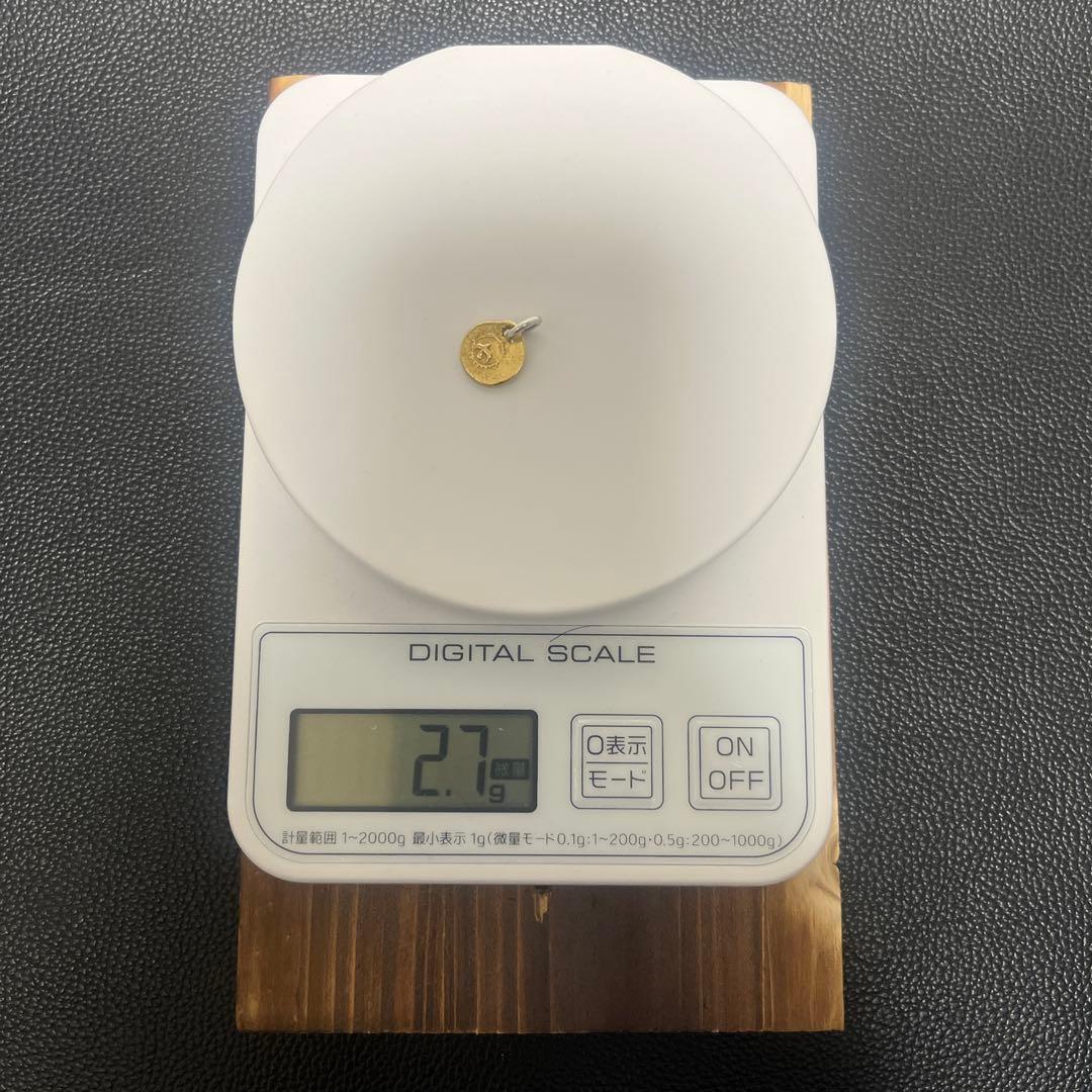 【ke】goro's ゴローズ　K18IN太陽メタル　タタキ　オールド