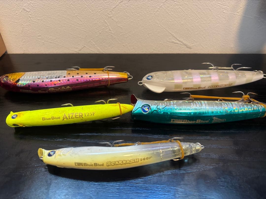 Blue Blue ルアーセット／ブローウィン140J付け足し
