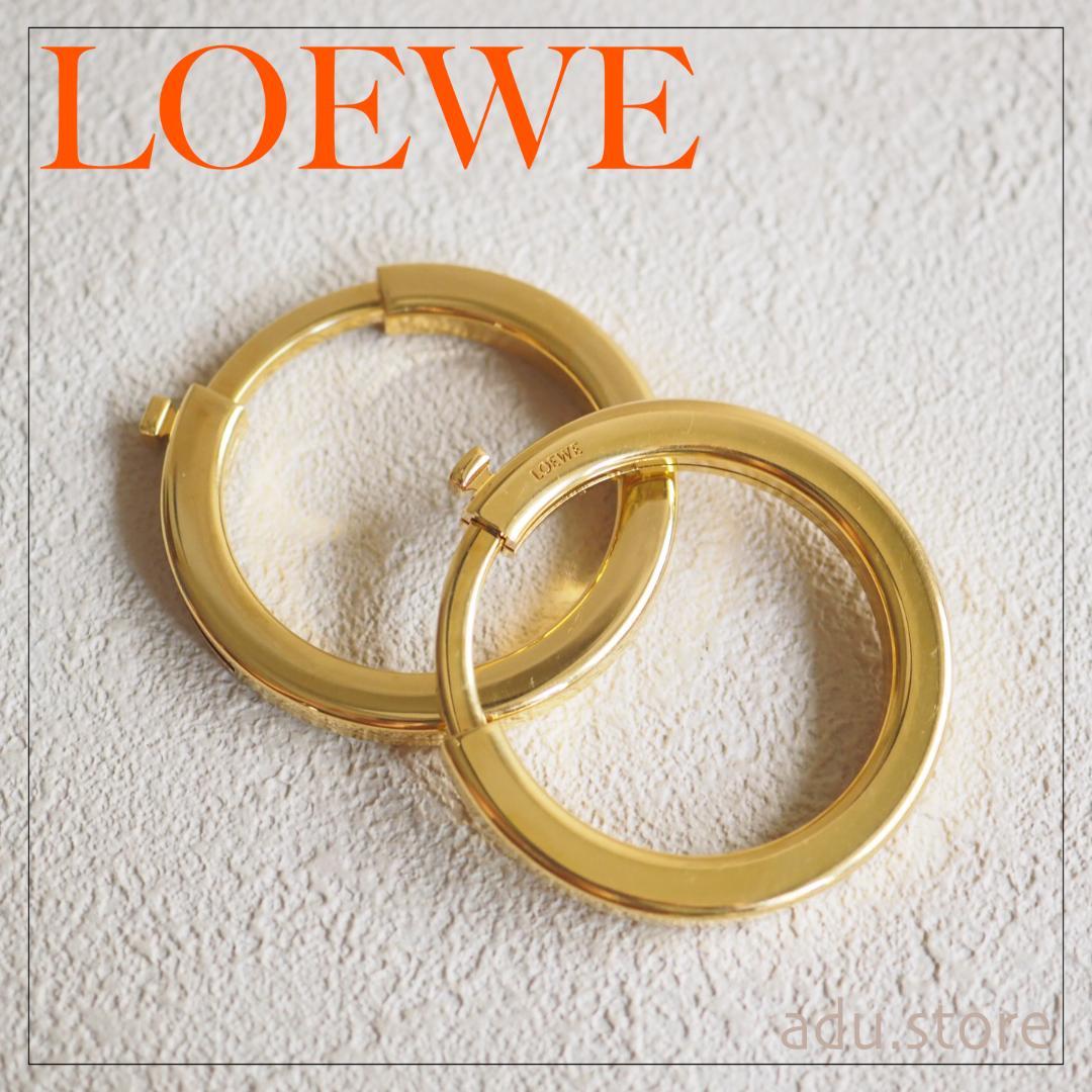 美品★ ロエベ LOEWE キーチャーム キーホルダー キーフック B