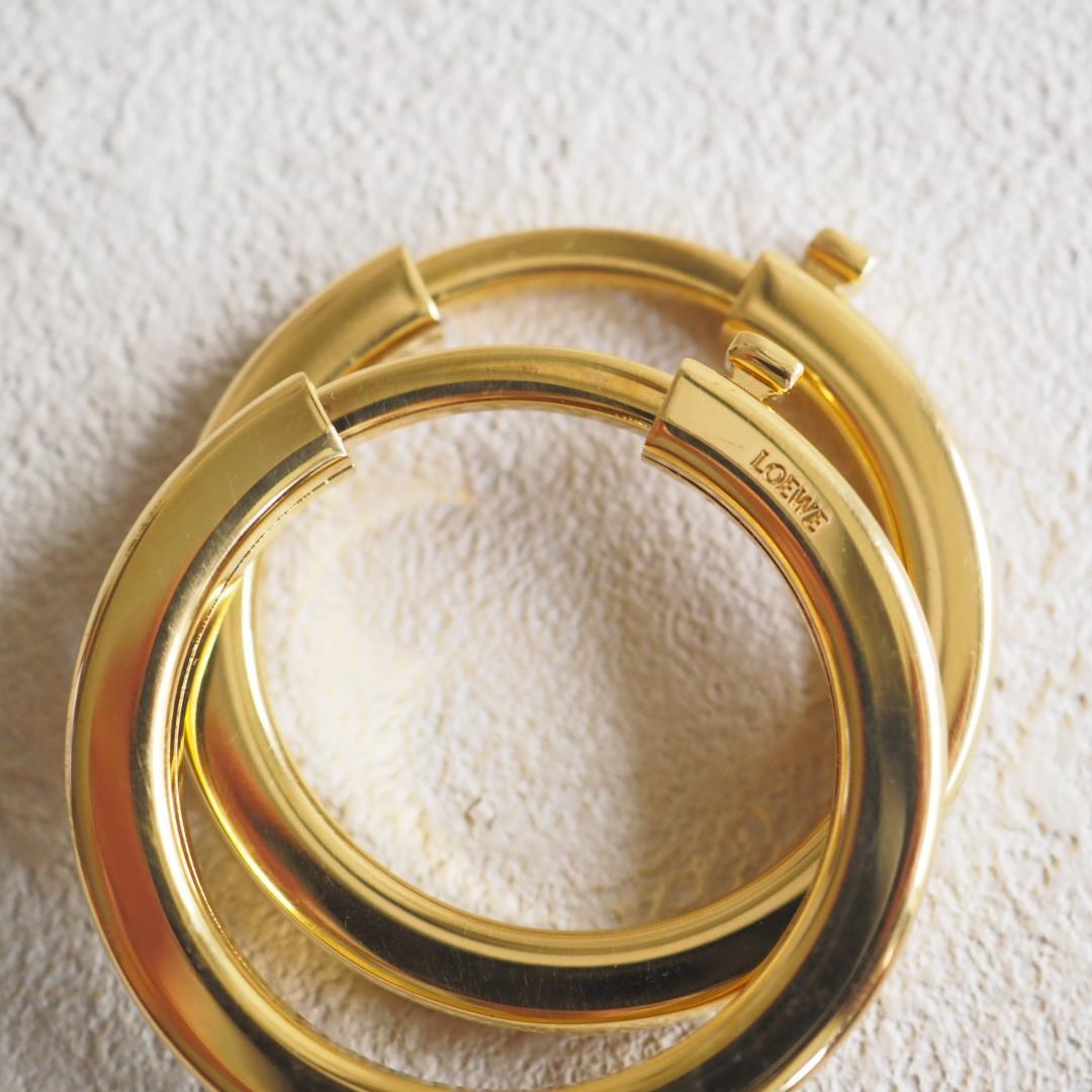 美品★ ロエベ LOEWE キーチャーム キーホルダー キーフック B