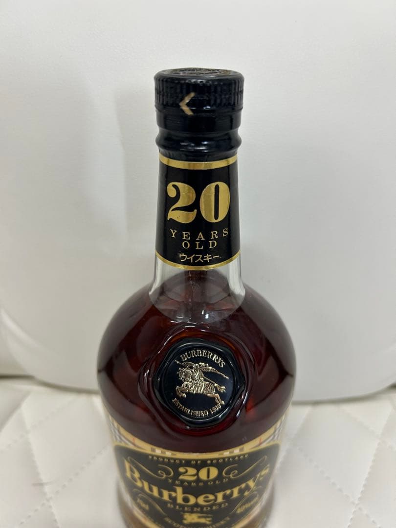 【希少レア古酒】Burberrys バーバリースコッチウイスキー20年700ml