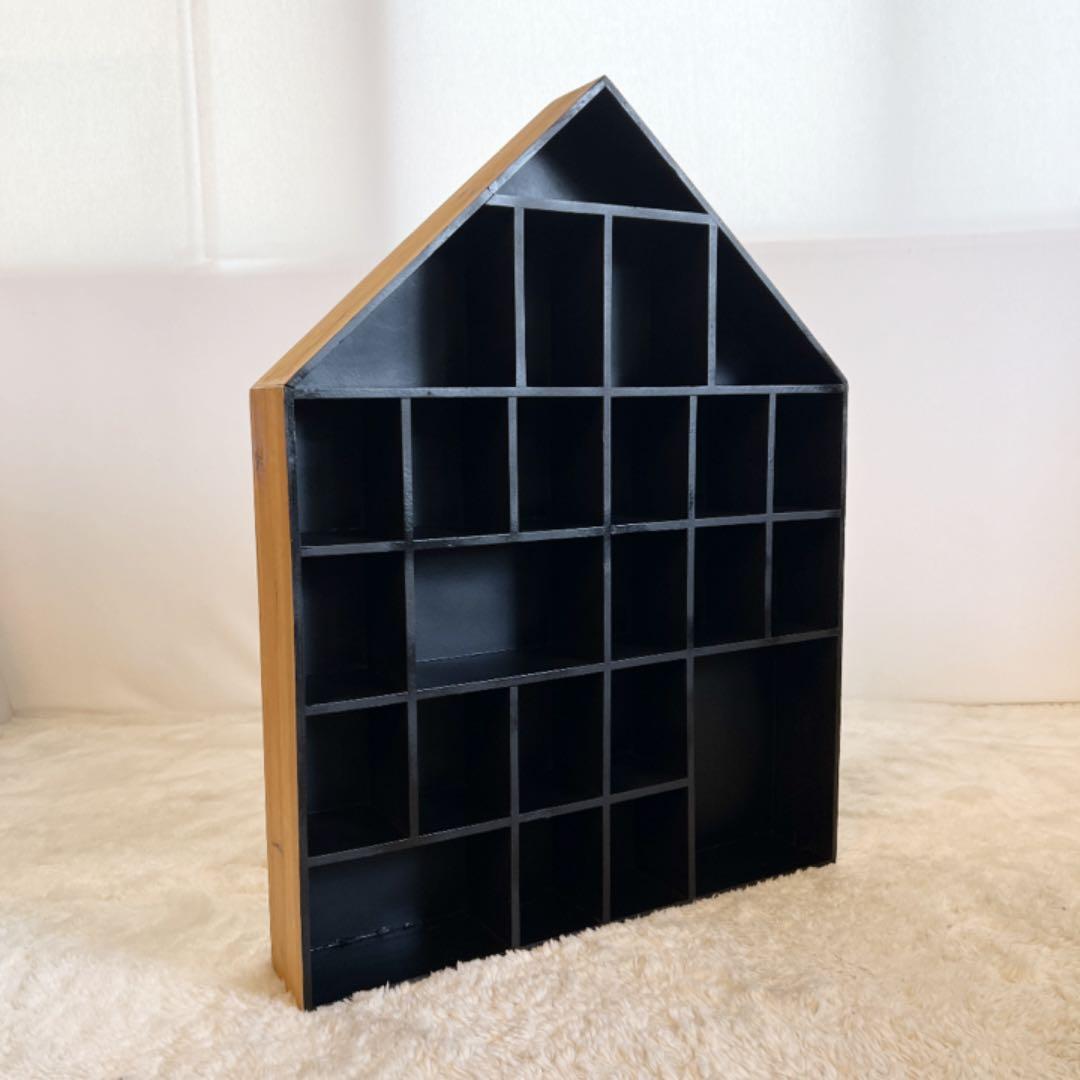 コレクションラック・飾り棚・木製・送料込み