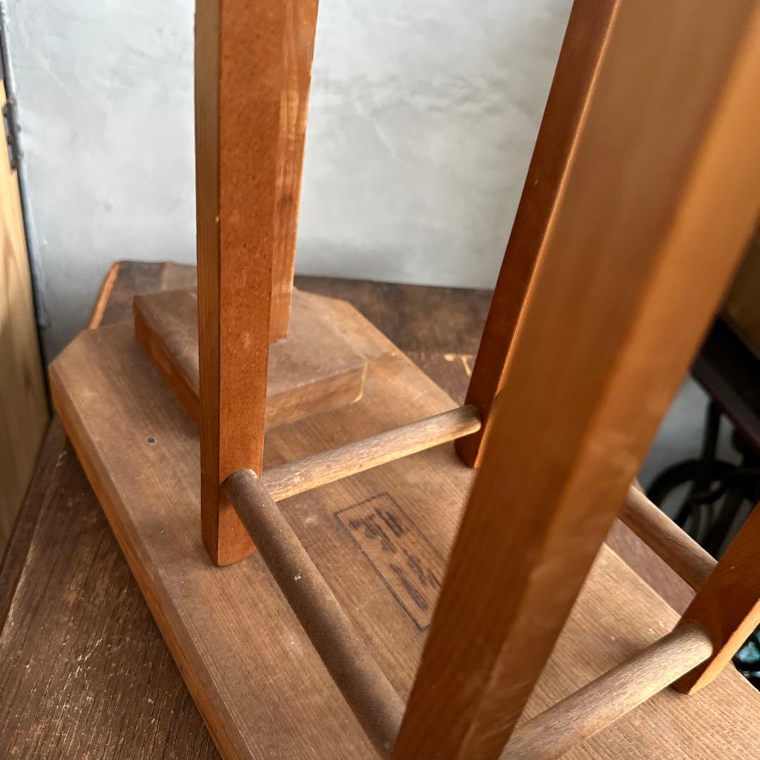 お値引き‼️組紐 角台 組台 おもり付き 古道具 ヴィンテージ