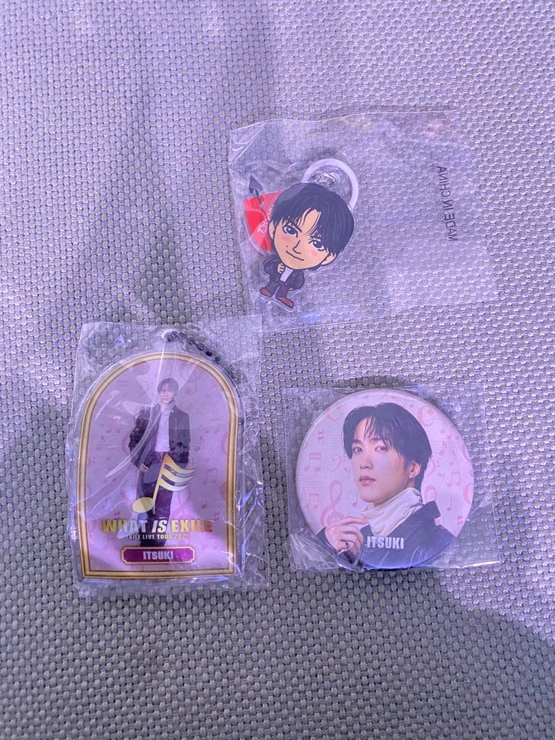 藤原樹 缶バッジ 缶バッチ めじるしチャーム クリアチャーム セット