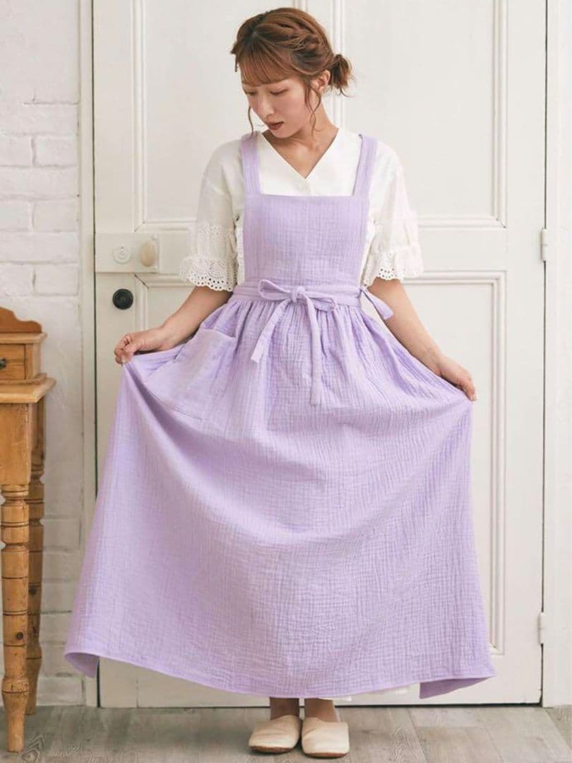 パセリ 辻希美 辻ちゃん エプロン Parsley コットンガーゼエプロン