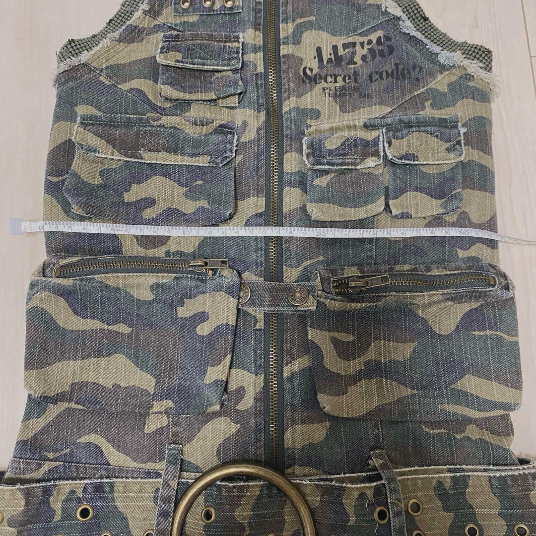 タグ付き　希少　d.i.a. ダイヤ　平成　ギャル　y2k 迷彩　サロペット