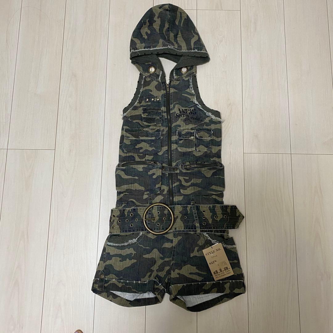 タグ付き　希少　d.i.a. ダイヤ　平成　ギャル　y2k 迷彩　サロペット