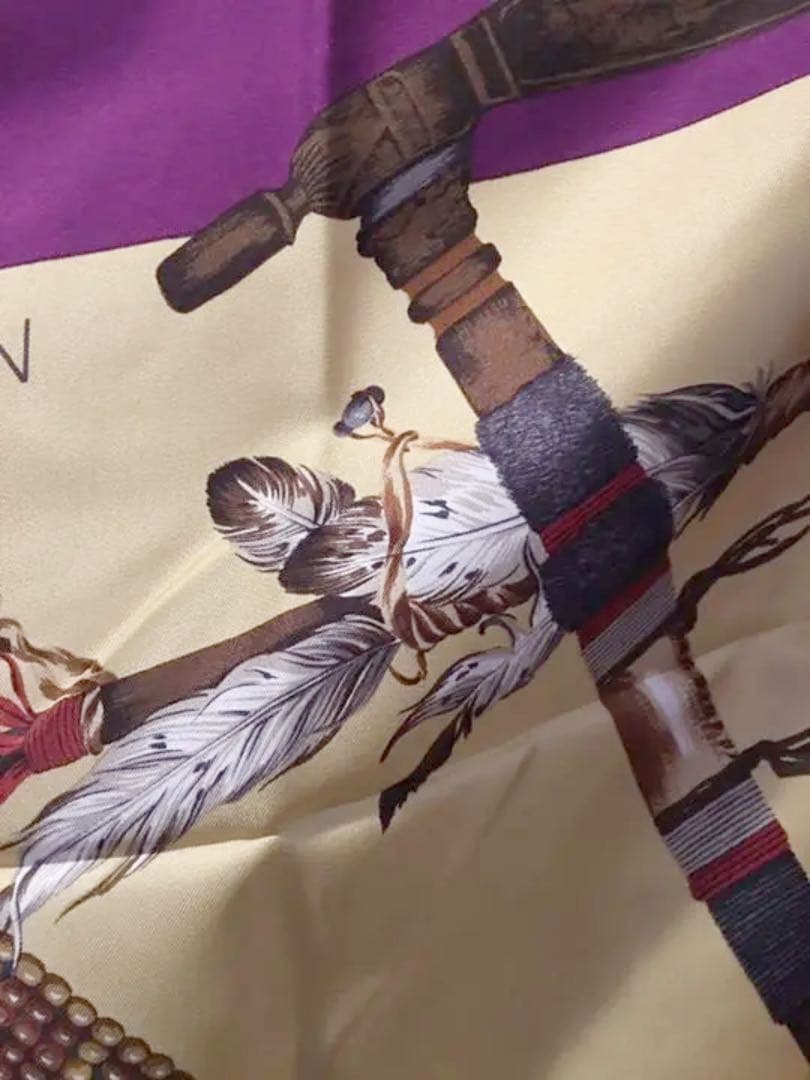 ラルフローレン　スー族インディアンプリント　スカーフ&バンダナ2枚組　イタリア製