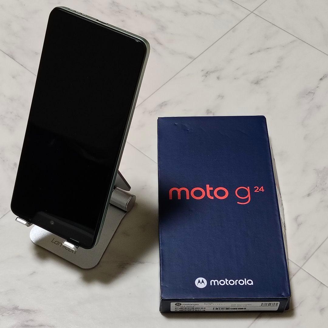 スマホ 本体 モトローラ moto g24 初期化済み