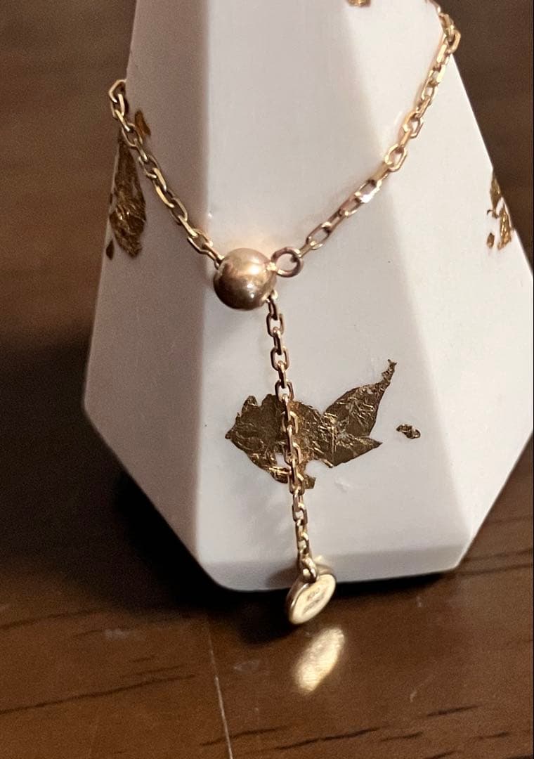 ソーイ✴︎sowi✴︎ K10チェーン（フリー）ルビーリング