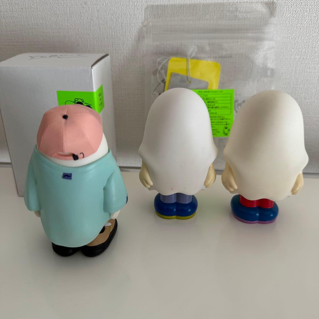 ななしなおばけちゃん　ソフビ3点セット