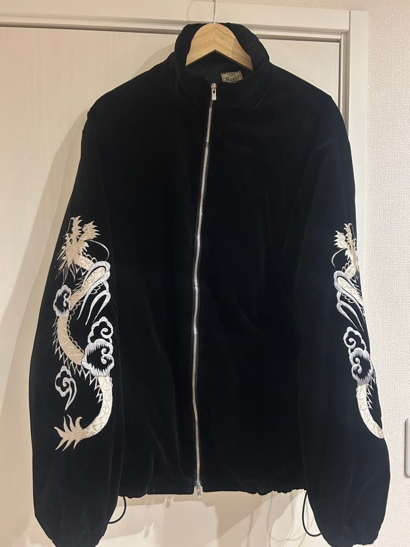 GOLD 東洋 ベルベット スカトラックジャケット スカジャン GL15554