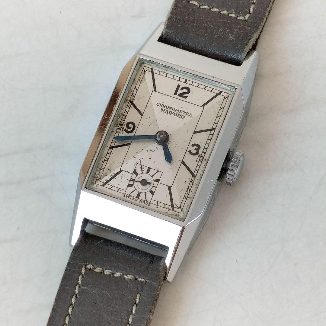 chronometre maiford レディース　スモセコ　手巻き稼働品