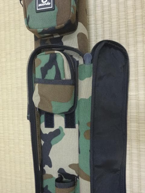 3seconds スリーセカンズ キューケース 3B5S 迷彩 カモフラ 廃版