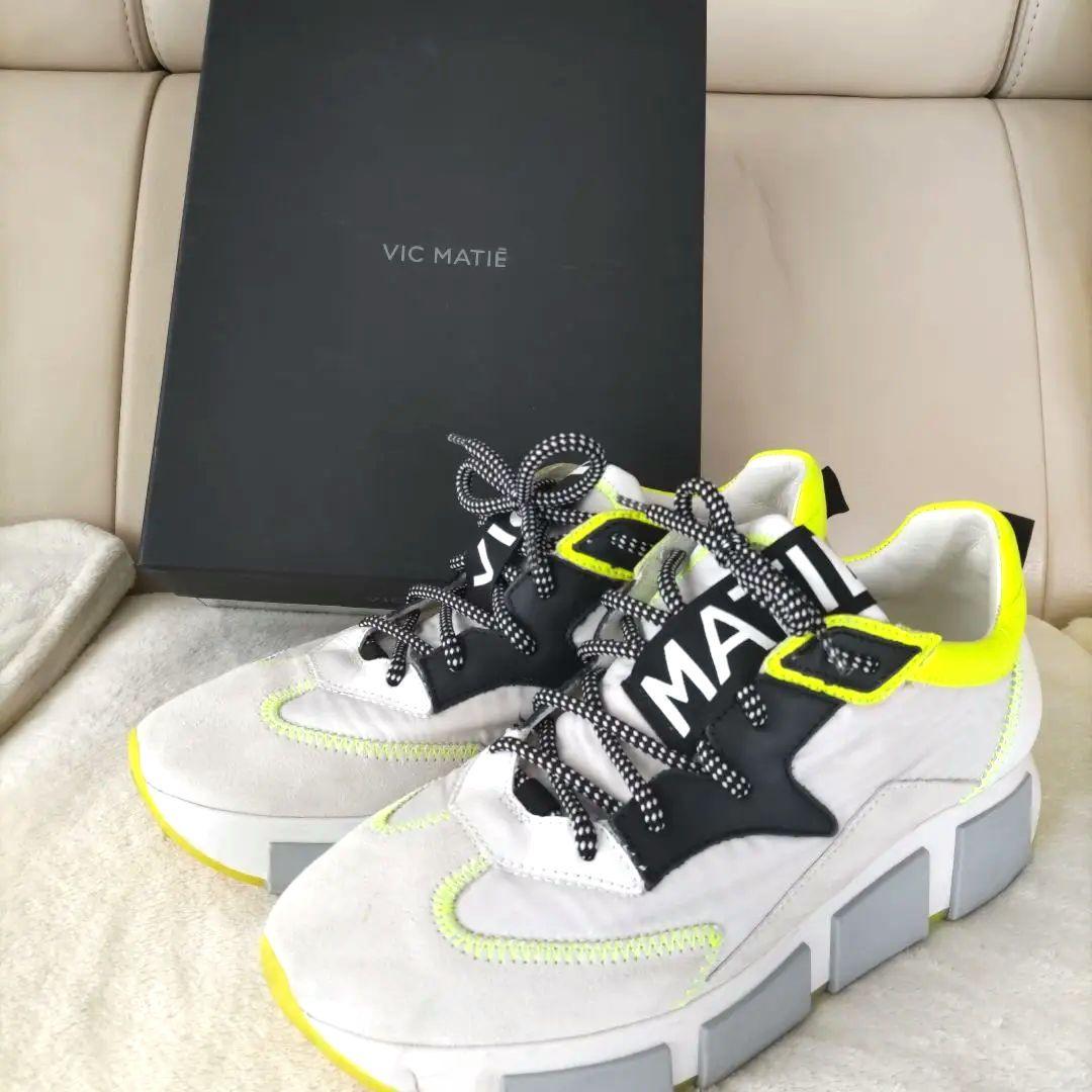 VIC MATIE ヴィックマティー⭐️ボリュームスニーカー厚底♪38/24.5