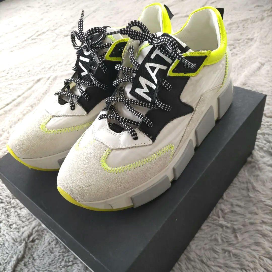 VIC MATIE ヴィックマティー⭐️ボリュームスニーカー厚底♪38/24.5