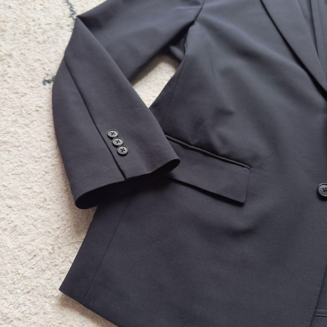 未使用 ユニクロ +J ウールブレンドチェスターコート ネイビー Lサイズ