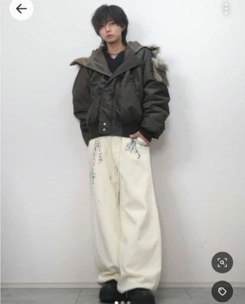 【本日限定出品】GRANCY ファーポケット N2Bジャケット　ブラウン　S