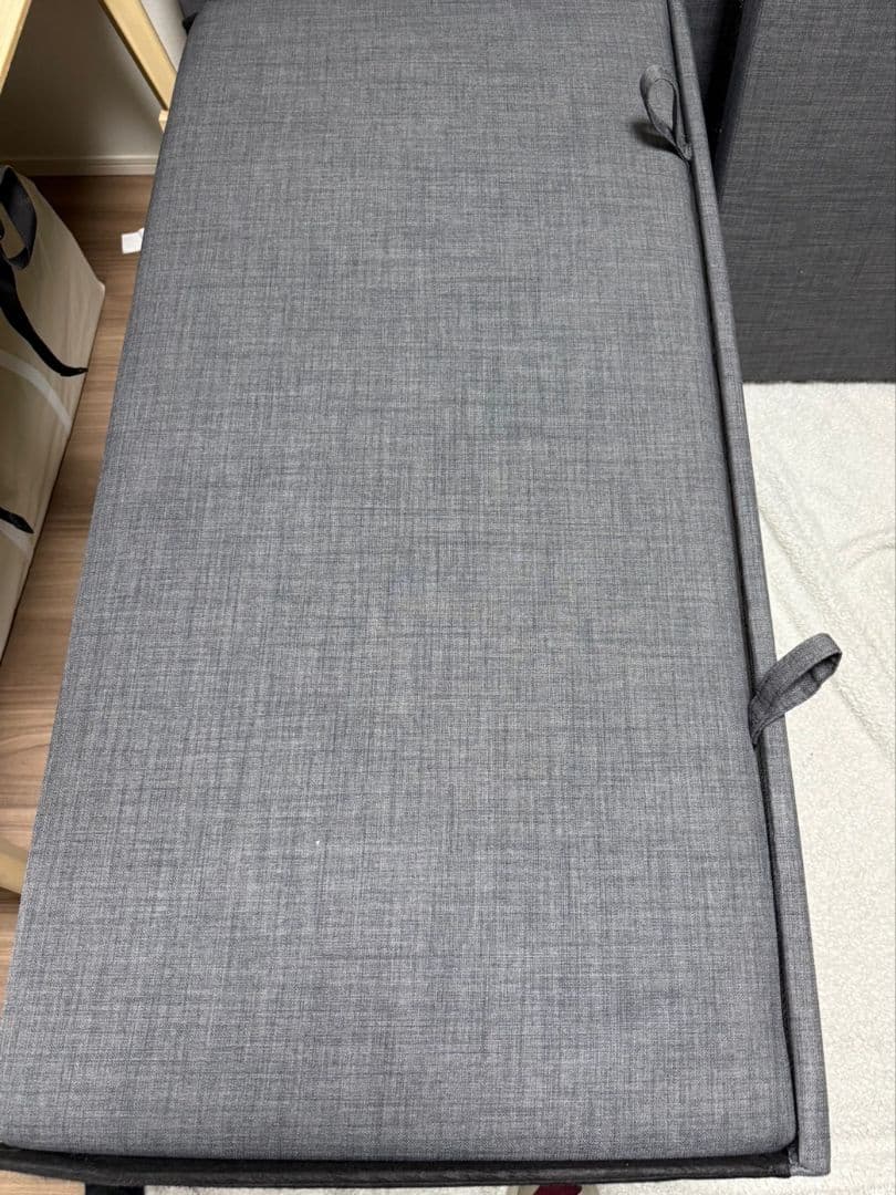 IKEA FRIHETEN コーナーソファベッド ダークグレー