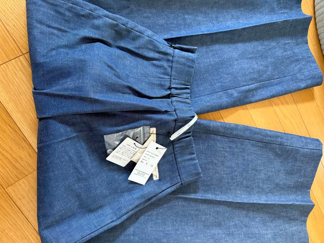 新品未使用　yori shirocon ワイドデニムパンツ　36